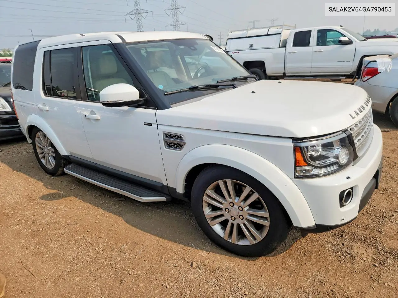 2016 Land Rover Lr4 Hse Luxury VIN: SALAK2V64GA790455 Lot: 61341756