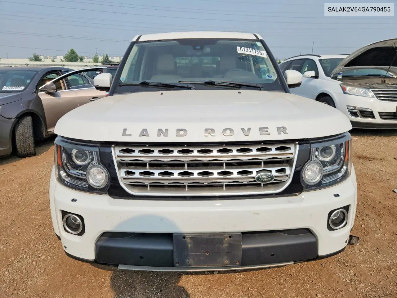 2016 Land Rover Lr4 Hse Luxury VIN: SALAK2V64GA790455 Lot: 61341756