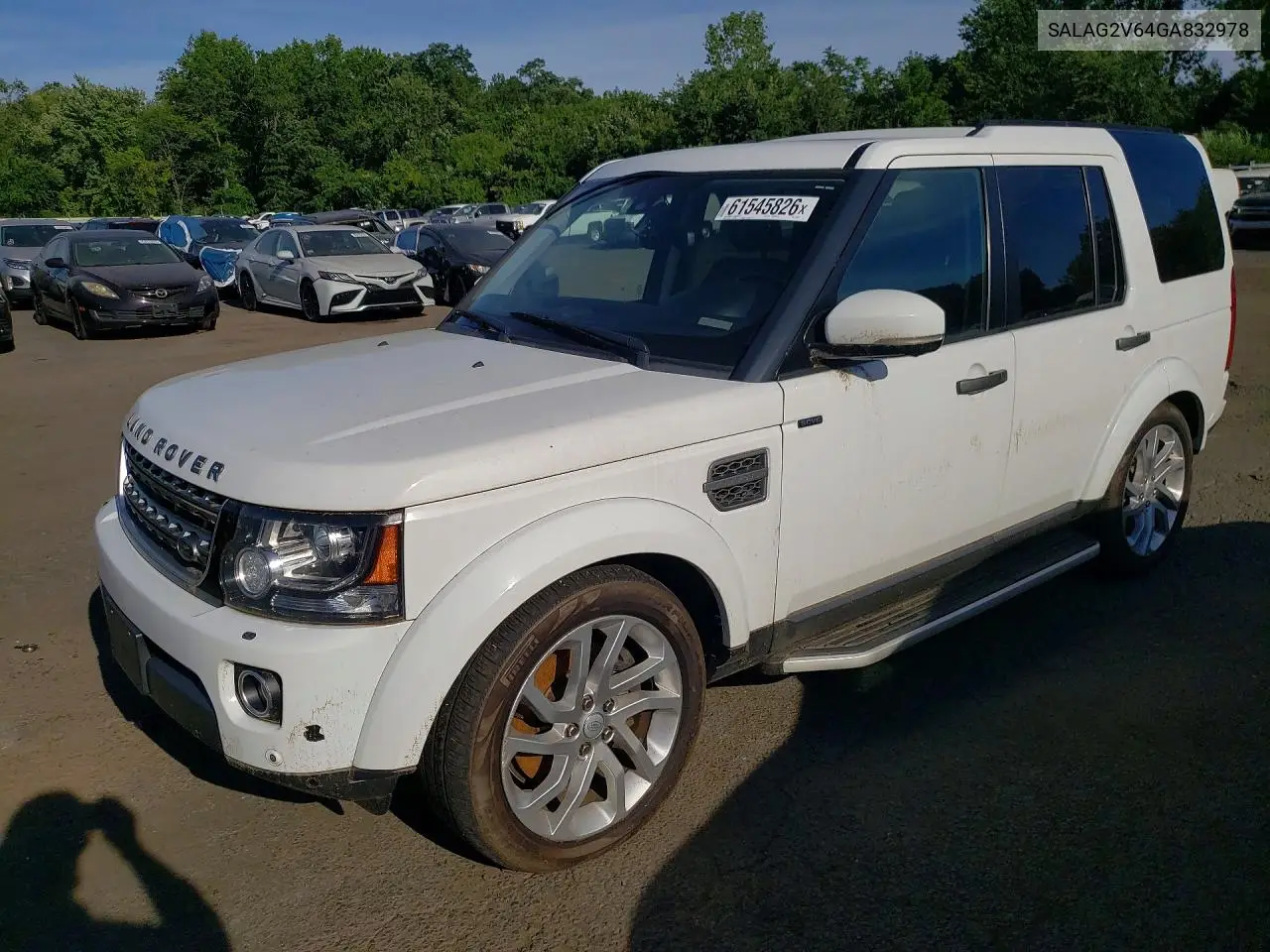 2016 Land Rover Lr4 Hse VIN: SALAG2V64GA832978 Lot: 61545826