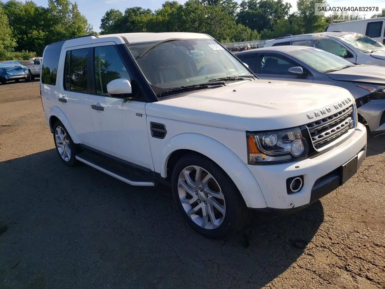 2016 Land Rover Lr4 Hse VIN: SALAG2V64GA832978 Lot: 61545826