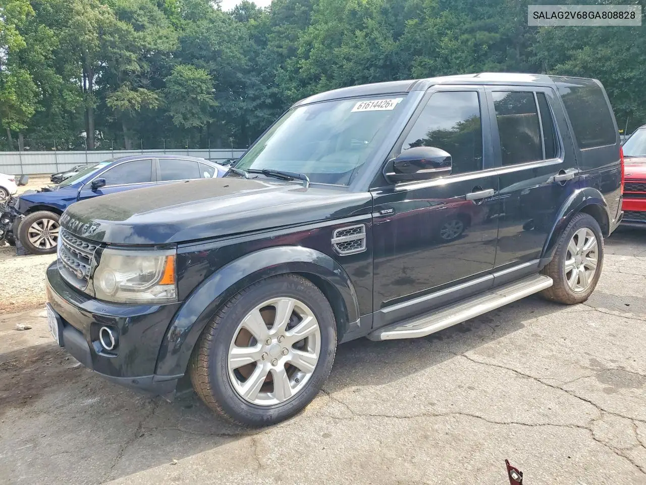 2016 Land Rover Lr4 Hse VIN: SALAG2V68GA808828 Lot: 61614426
