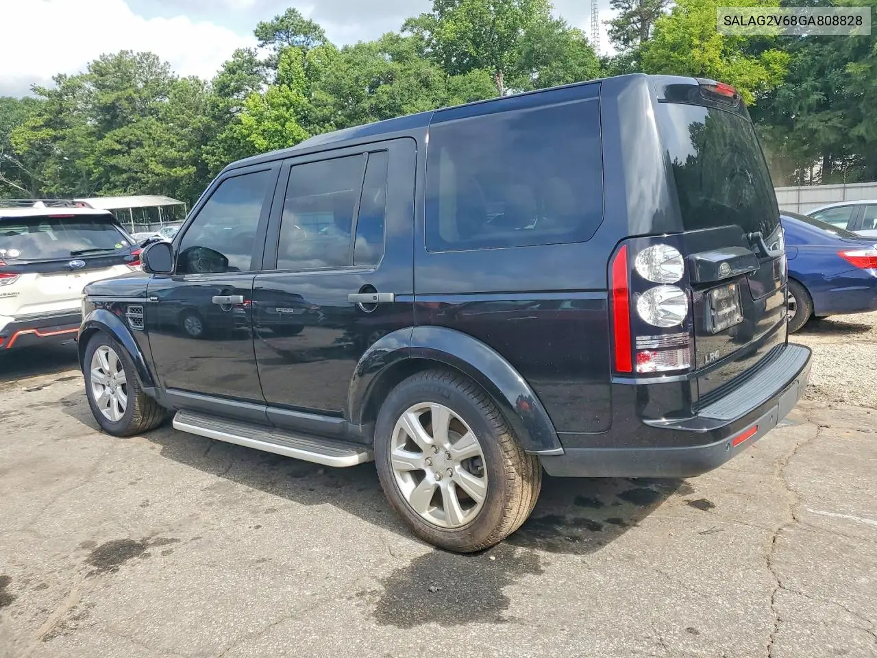 2016 Land Rover Lr4 Hse VIN: SALAG2V68GA808828 Lot: 61614426