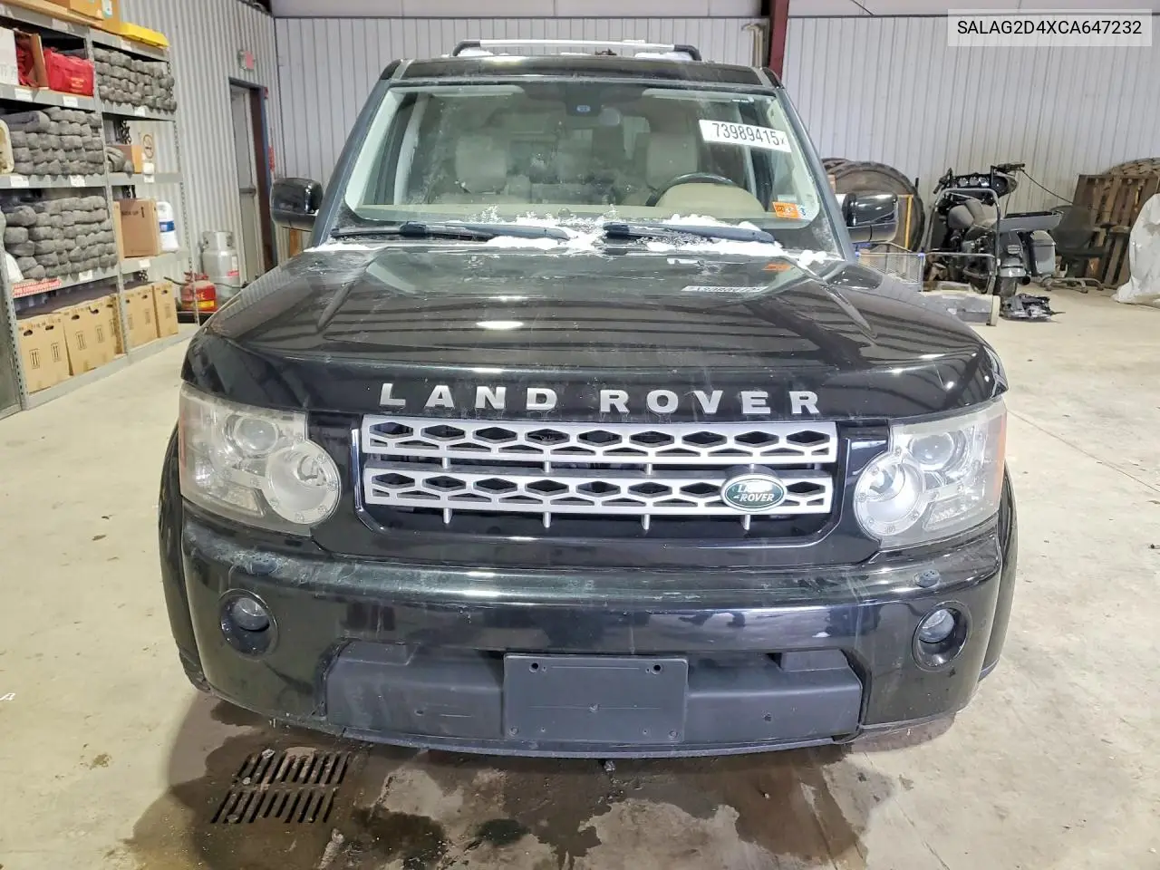 2016 Land Rover Lr4 VIN: SALAG2D4XCA647232 Lot: 73989415