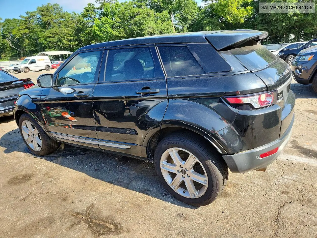 2012 Land Rover Range Rover Evoque Pure Plus VIN: SALVP2BGXCH684156 Lot: 59773526