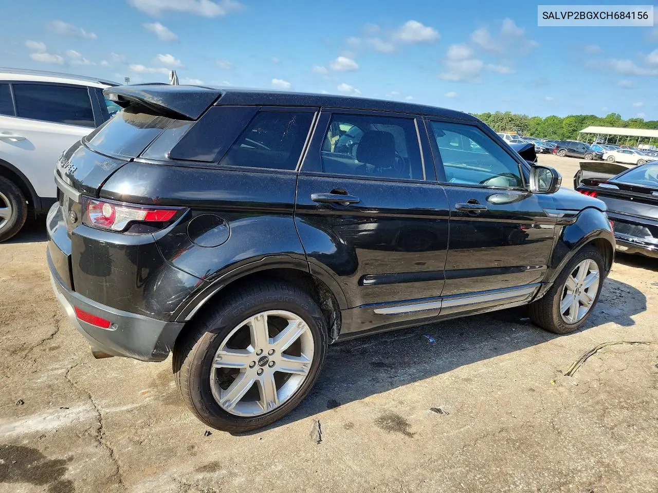 2012 Land Rover Range Rover Evoque Pure Plus VIN: SALVP2BGXCH684156 Lot: 59773526