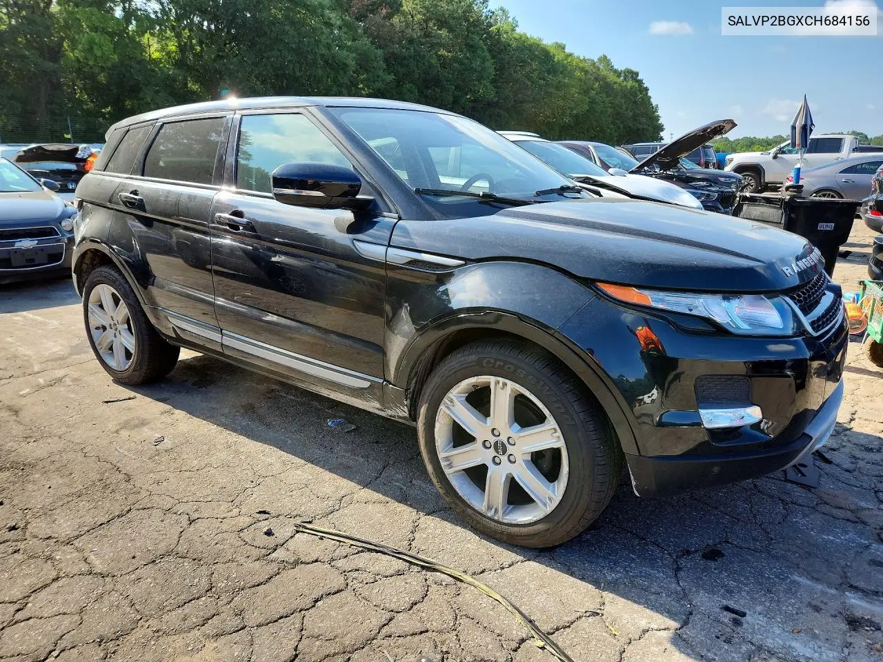 2012 Land Rover Range Rover Evoque Pure Plus VIN: SALVP2BGXCH684156 Lot: 59773526