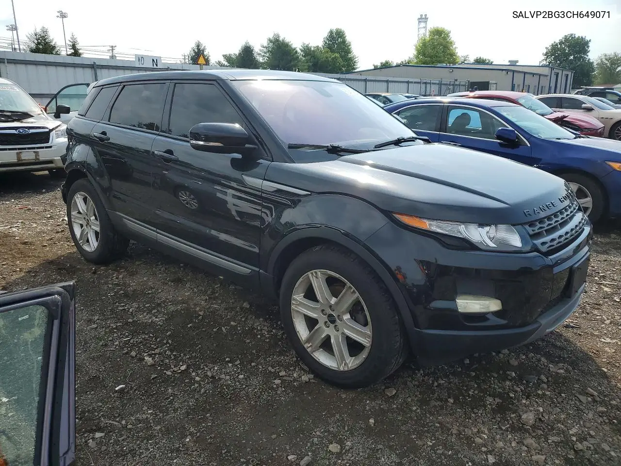 2012 Land Rover Range Rover Evoque Pure Plus VIN: SALVP2BG3CH649071 Lot: 60410846