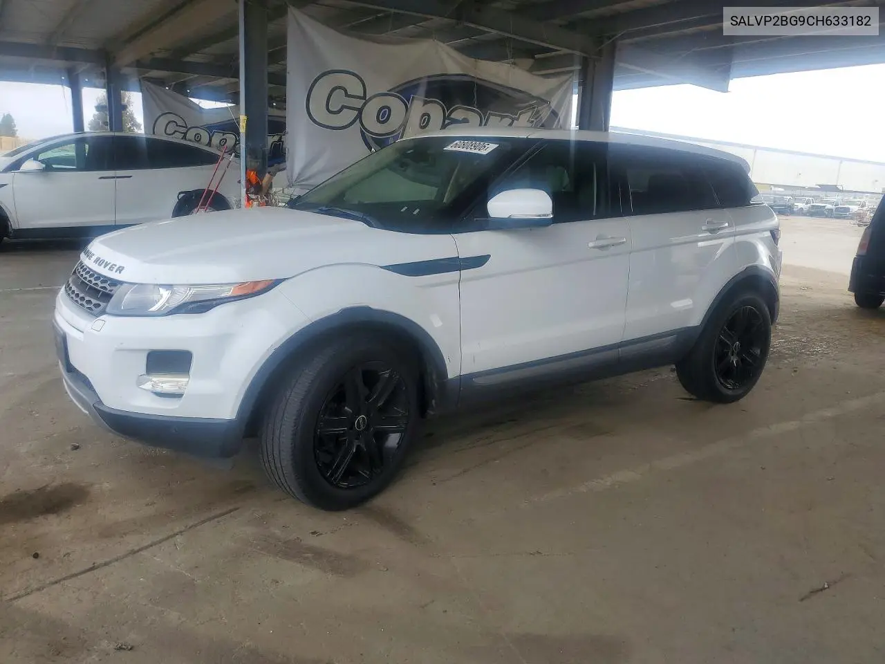 2012 Land Rover Range Rover Evoque Pure Plus VIN: SALVP2BG9CH633182 Lot: 60808906