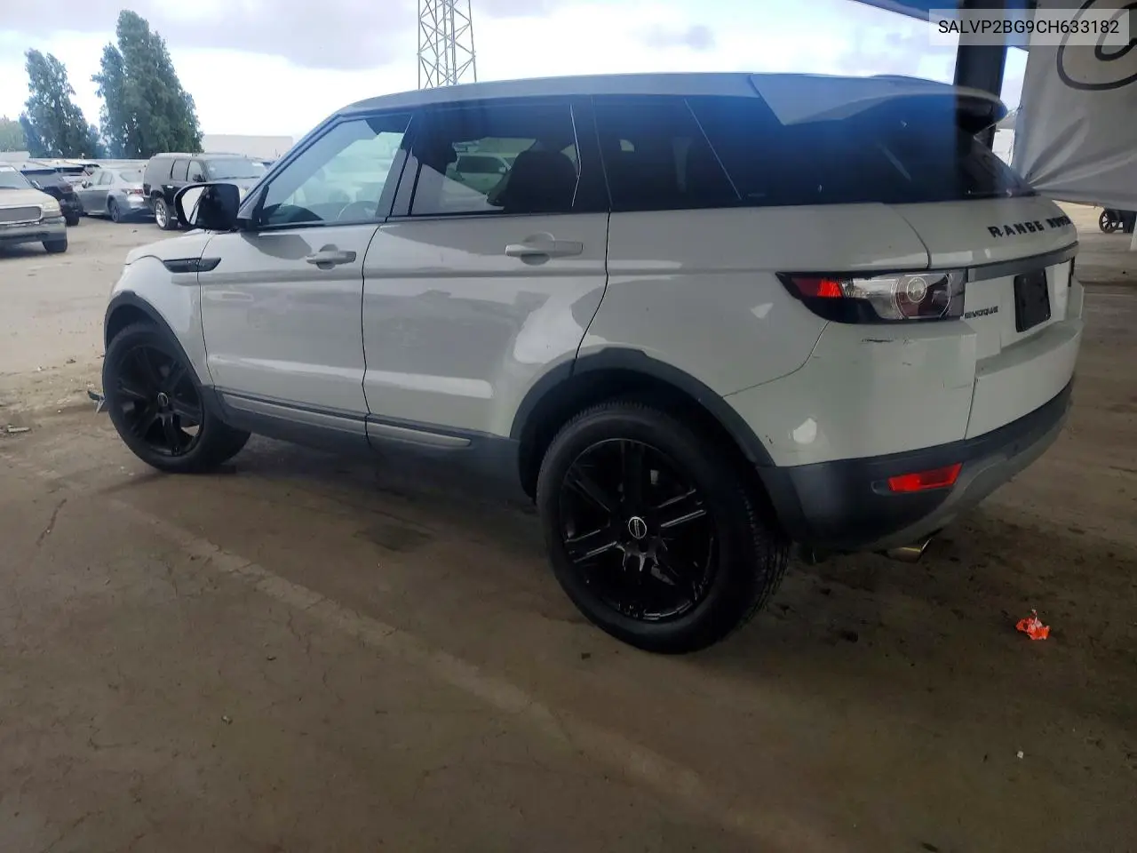 2012 Land Rover Range Rover Evoque Pure Plus VIN: SALVP2BG9CH633182 Lot: 60808906