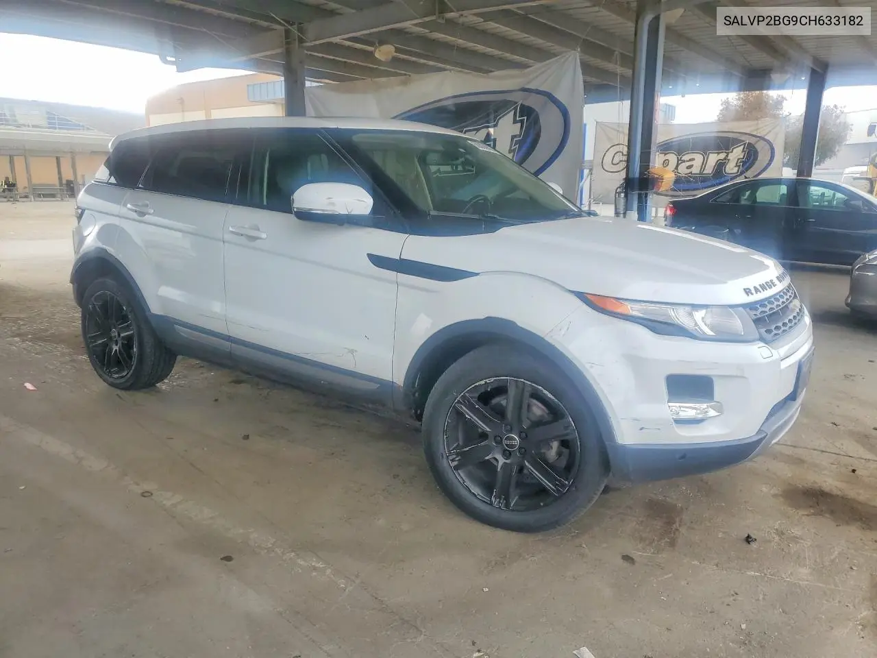 2012 Land Rover Range Rover Evoque Pure Plus VIN: SALVP2BG9CH633182 Lot: 60808906
