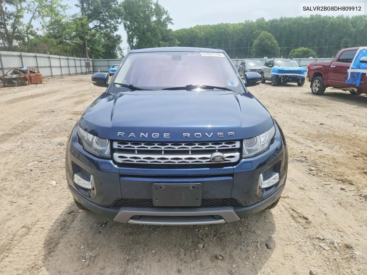 2013 Land Rover Range Rover Evoque Pure Premium VIN: SALVR2BG8DH809912 Lot: 61931776