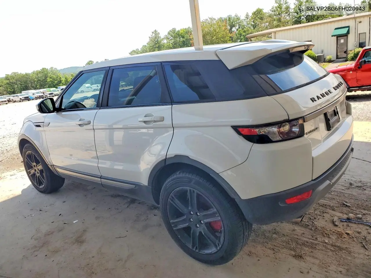 2015 Land Rover Range Rover Evoque Pure Plus VIN: SALVP2BG6FH020943 Lot: 59803316