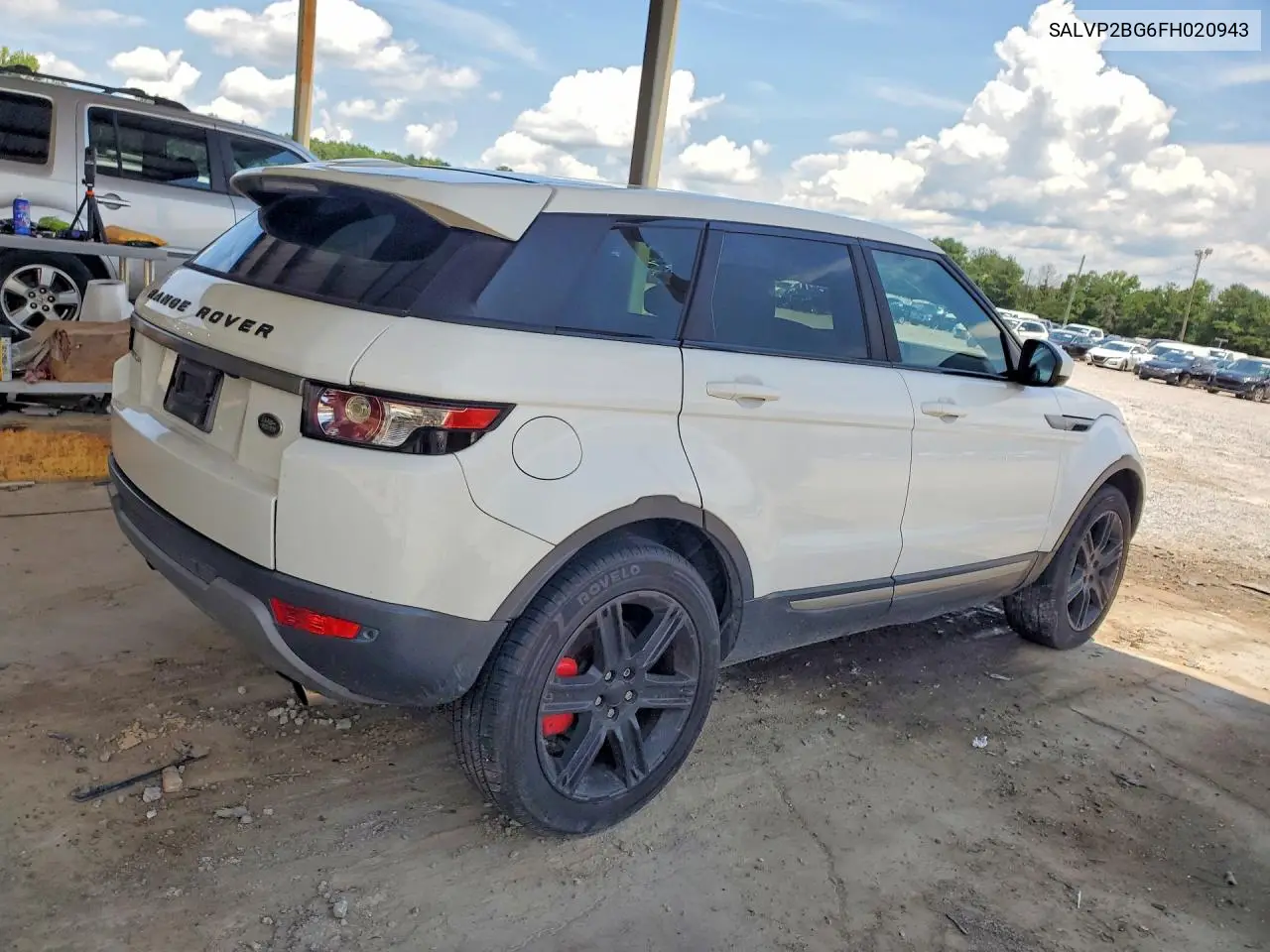 2015 Land Rover Range Rover Evoque Pure Plus VIN: SALVP2BG6FH020943 Lot: 59803316