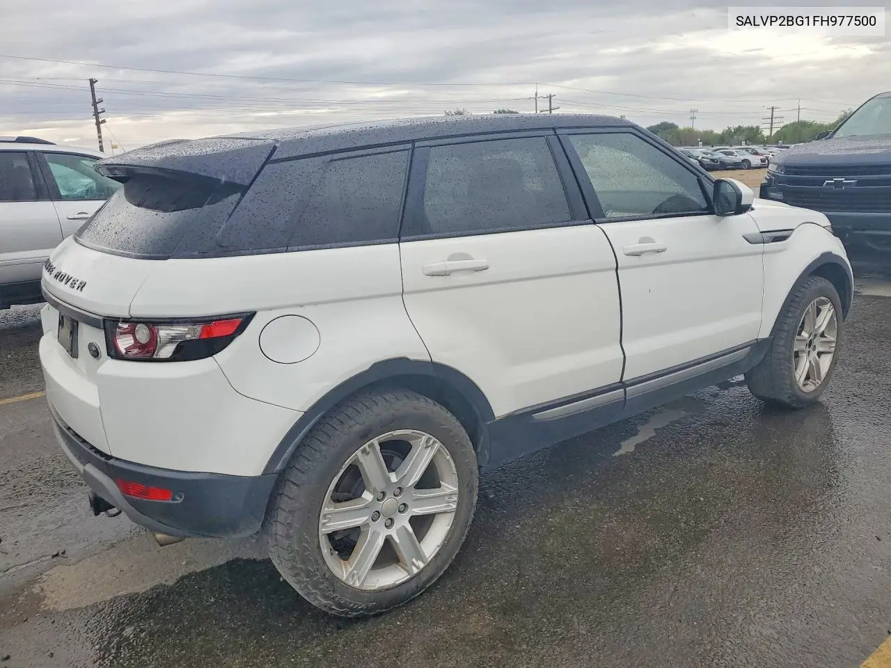2015 Land Rover Range Rover Evoque Pure Plus VIN: SALVP2BG1FH977500 Lot: 60944336