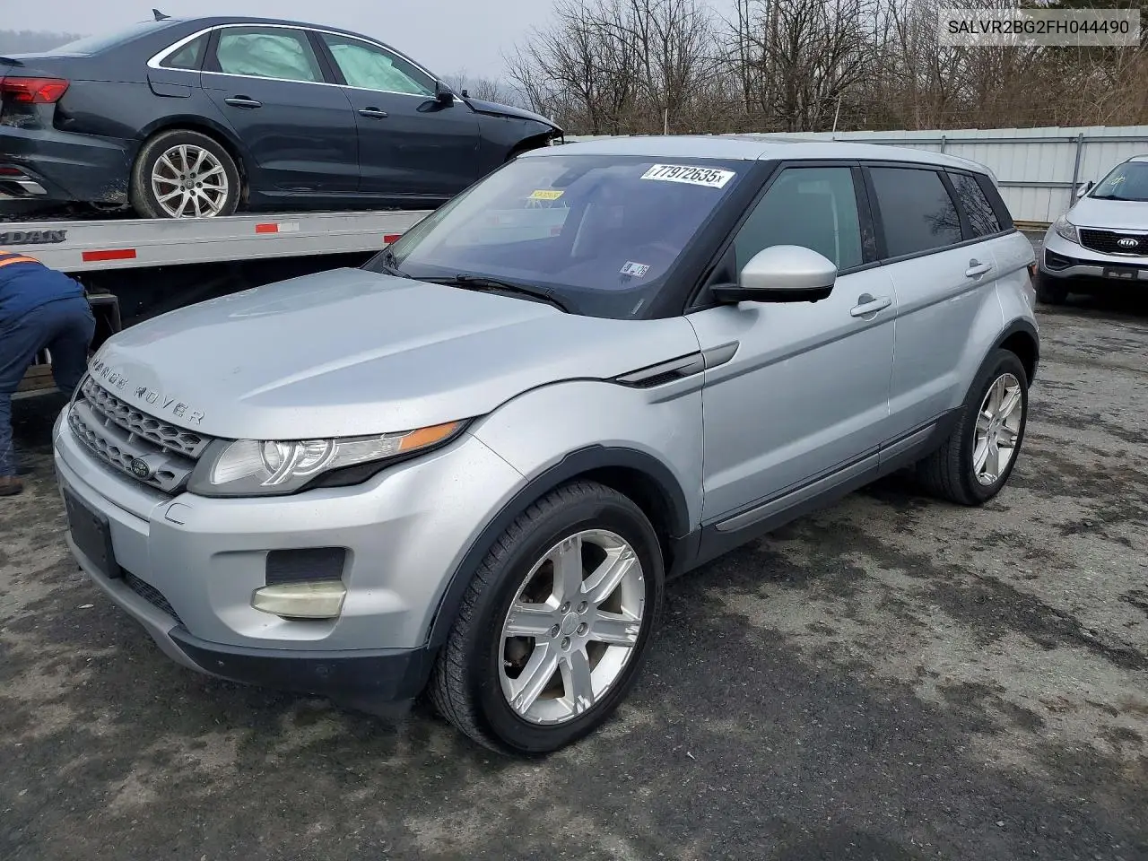 2015 Land Rover Range Rover Evoque Pure Premium VIN: SALVR2BG2FH044490 Lot: 77972635