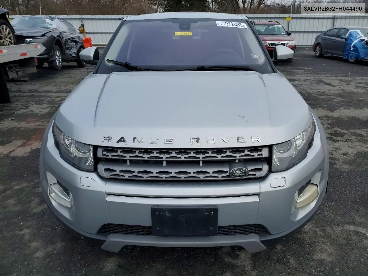 2015 Land Rover Range Rover Evoque Pure Premium VIN: SALVR2BG2FH044490 Lot: 77972635