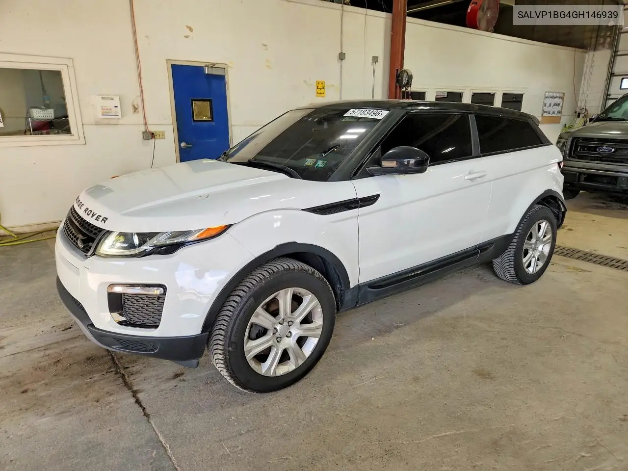 2016 Land Rover Range Rover Evoque Se VIN: SALVP1BG4GH146939 Lot: 57183496
