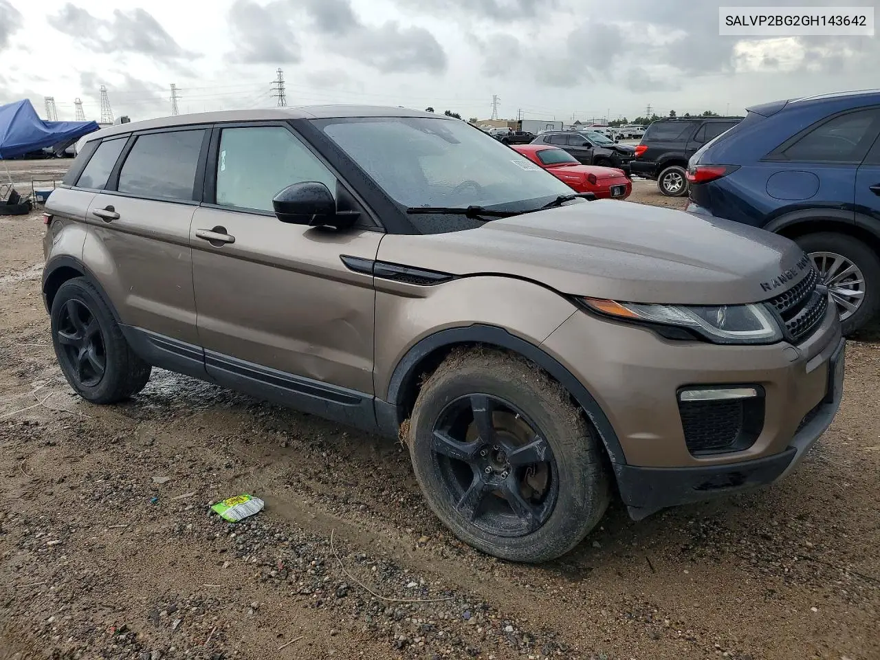 2016 Land Rover Range Rover Evoque Se VIN: SALVP2BG2GH143642 Lot: 60748316