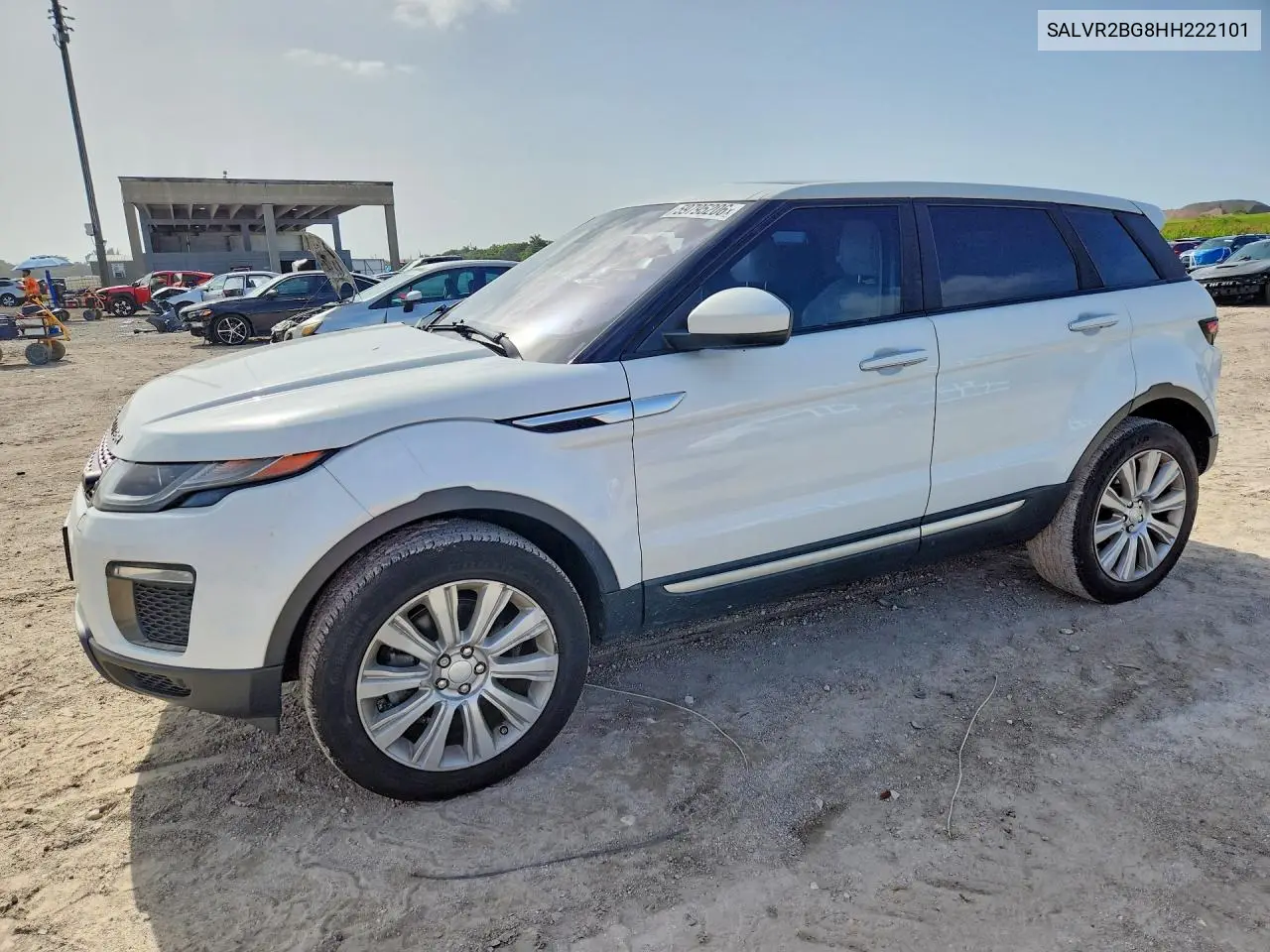 2017 Land Rover Range Rover Evoque Hse VIN: SALVR2BG8HH222101 Lot: 59795206