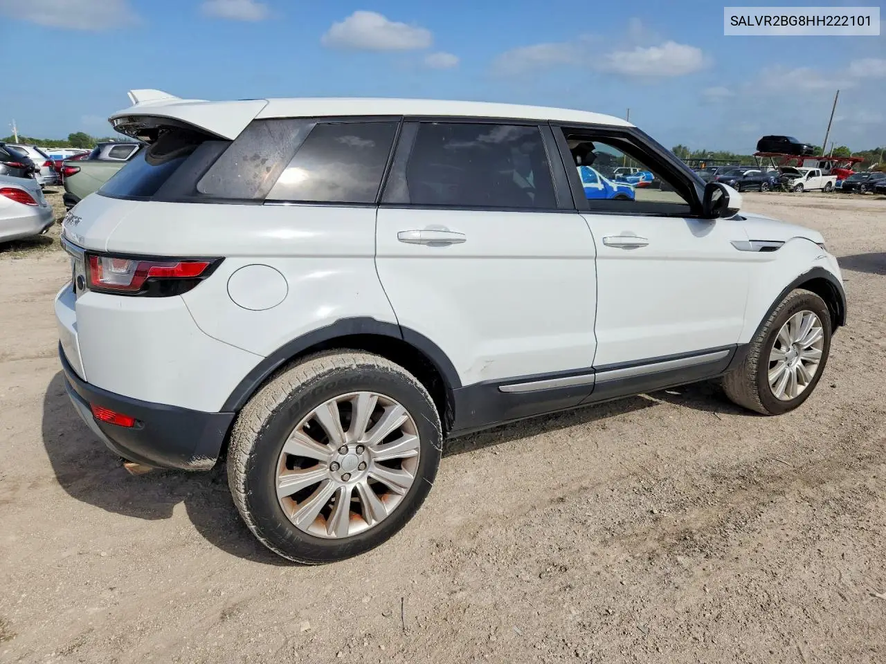 2017 Land Rover Range Rover Evoque Hse VIN: SALVR2BG8HH222101 Lot: 59795206