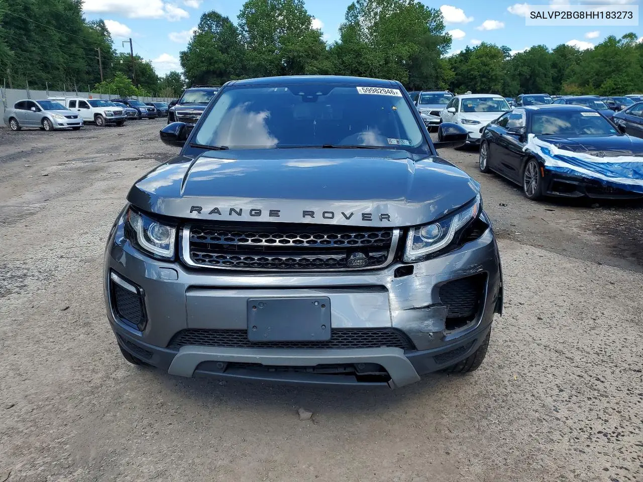 2017 Land Rover Range Rover Evoque Se VIN: SALVP2BG8HH183273 Lot: 59982946