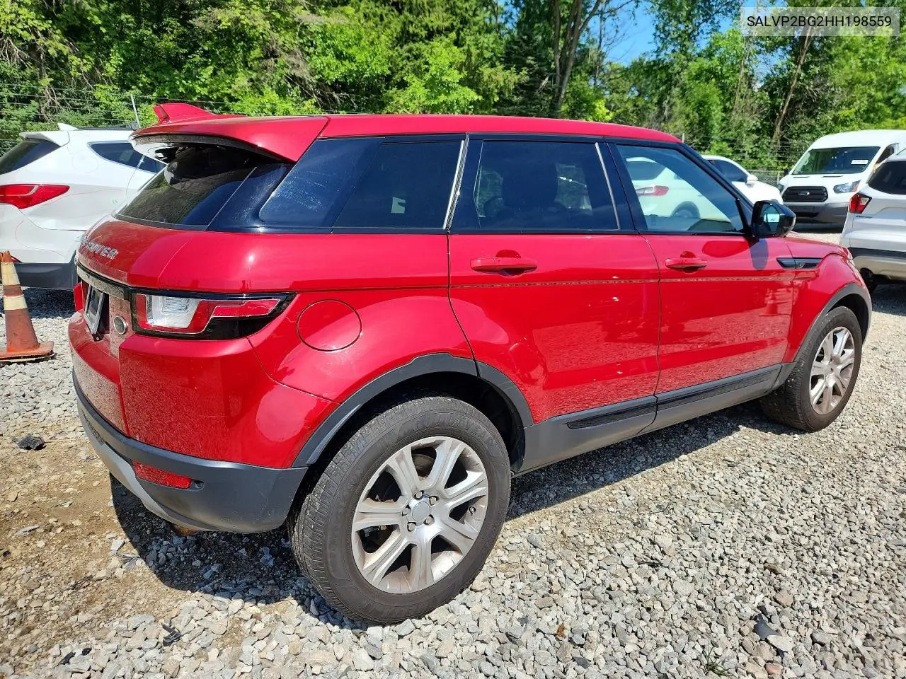 2017 Land Rover Range Rover Evoque Se VIN: SALVP2BG2HH198559 Lot: 60223456