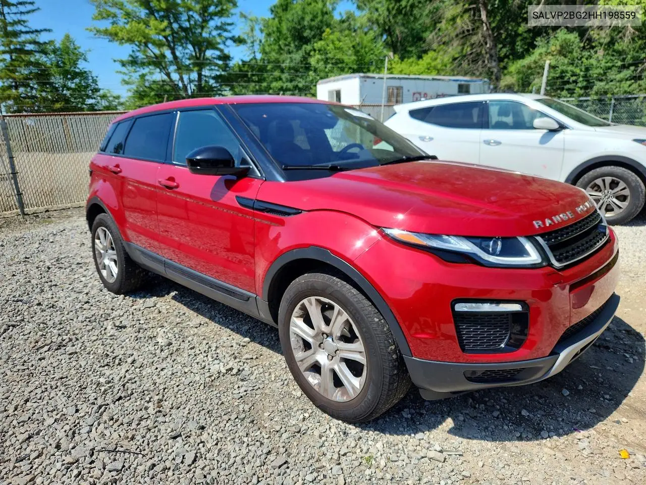2017 Land Rover Range Rover Evoque Se VIN: SALVP2BG2HH198559 Lot: 60223456