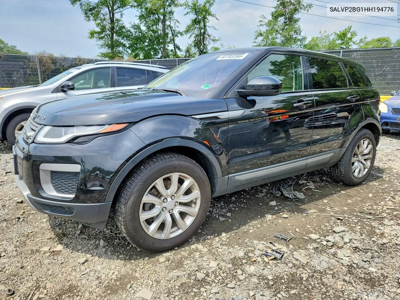 2017 Land Rover Range Rover Evoque Se VIN: SALVP2BG1HH194776 Lot: 60703766
