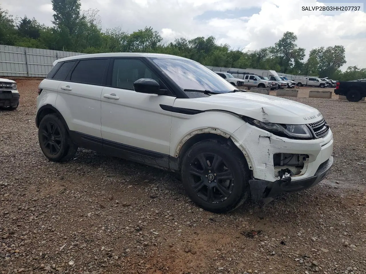 SALVP2BG3HH207737 2017 Land Rover Range Rover Evoque Se