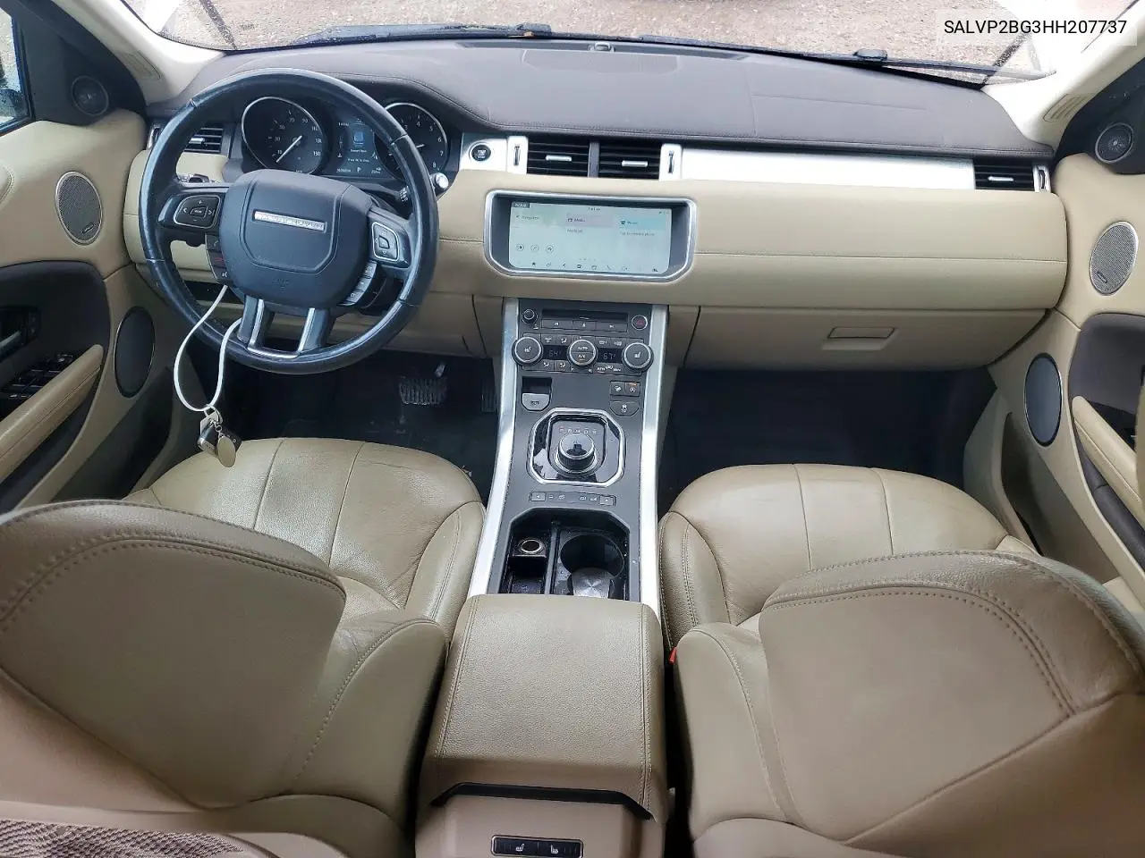 SALVP2BG3HH207737 2017 Land Rover Range Rover Evoque Se