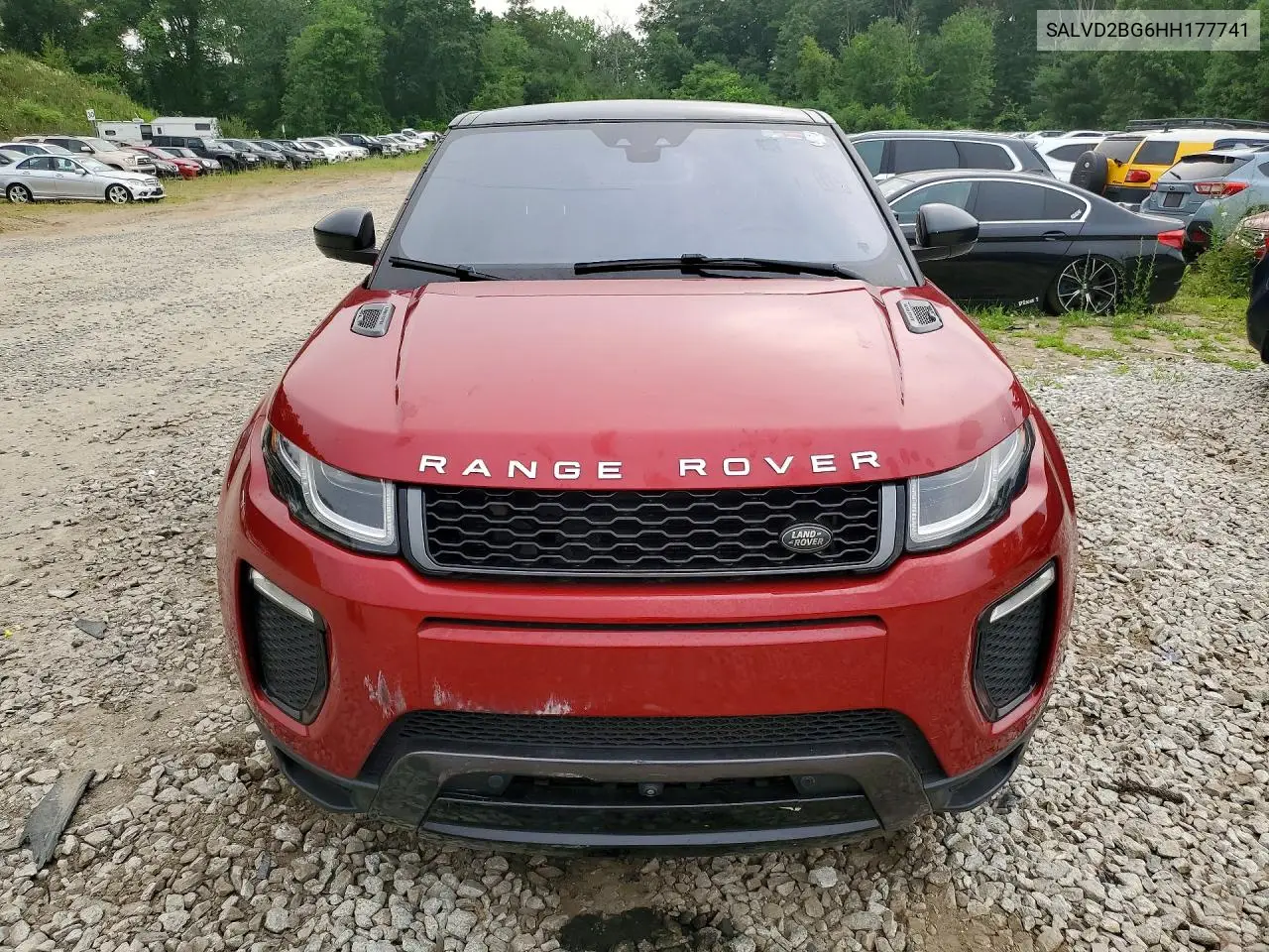 2017 Land Rover Range Rover Evoque Hse Dynamic VIN: SALVD2BG6HH177741 Lot: 61194196