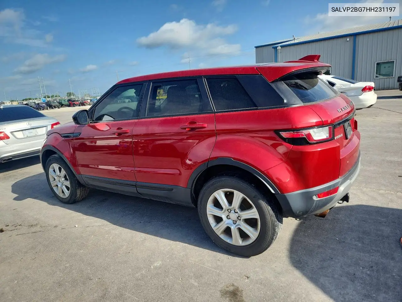 2017 Land Rover Range Rover Evoque Se VIN: SALVP2BG7HH231197 Lot: 61242706