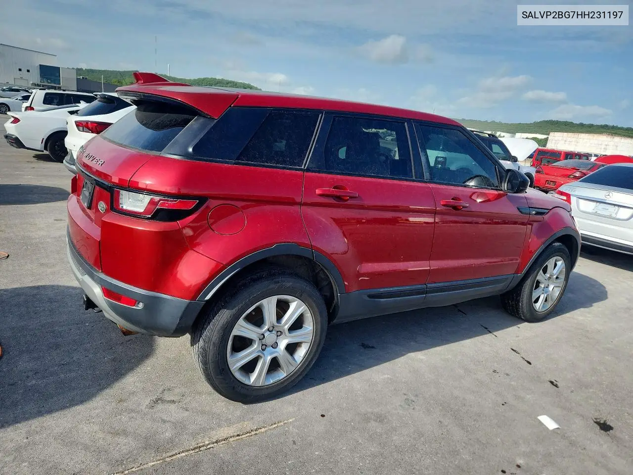 2017 Land Rover Range Rover Evoque Se VIN: SALVP2BG7HH231197 Lot: 61242706