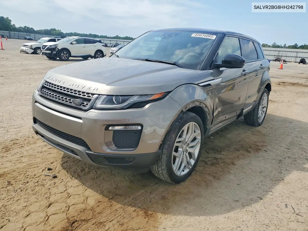 2017 Land Rover Range Rover Evoque Hse VIN: SALVR2BG8HH242798 Lot: 85634085