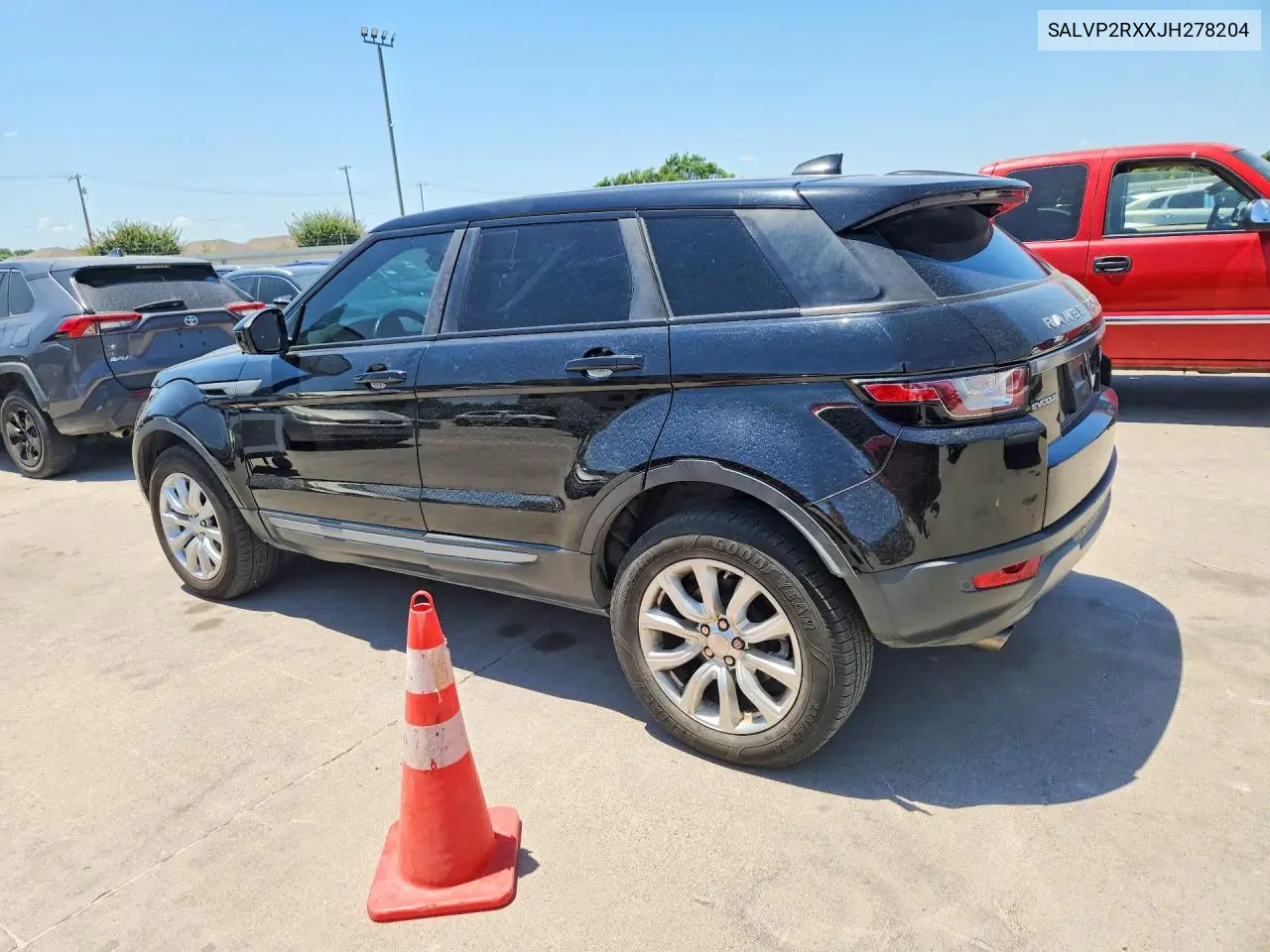 2018 Land Rover Range Rover Evoque Se VIN: SALVP2RXXJH278204 Lot: 60116956