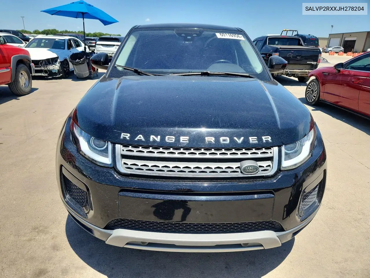 2018 Land Rover Range Rover Evoque Se VIN: SALVP2RXXJH278204 Lot: 60116956