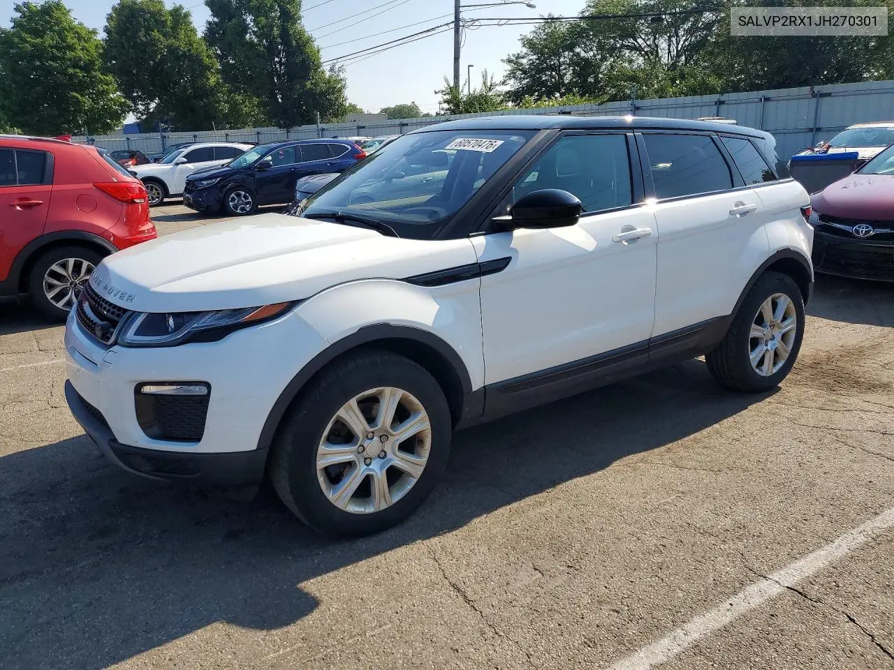2018 Land Rover Range Rover Evoque Se VIN: SALVP2RX1JH270301 Lot: 60570476