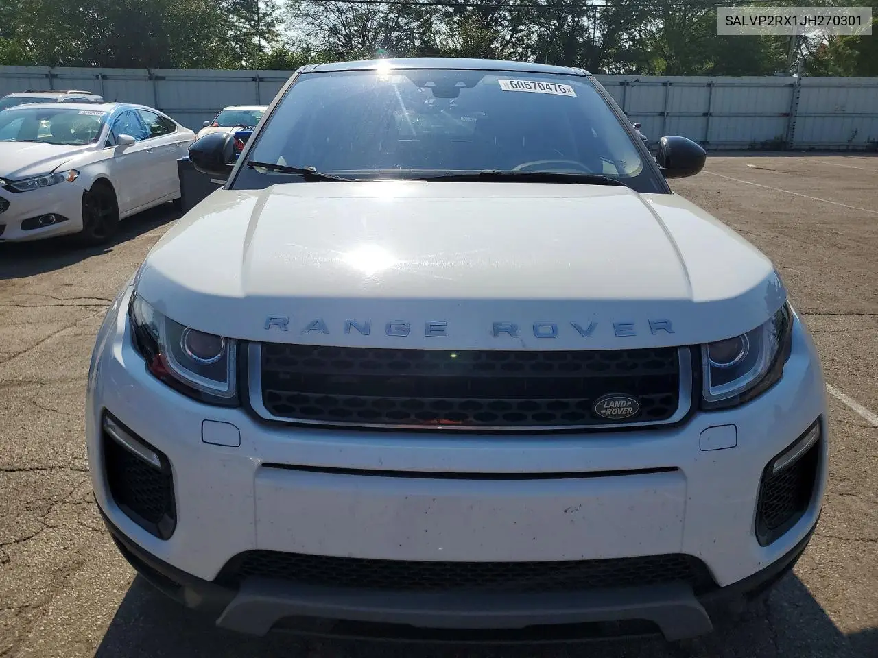 2018 Land Rover Range Rover Evoque Se VIN: SALVP2RX1JH270301 Lot: 60570476
