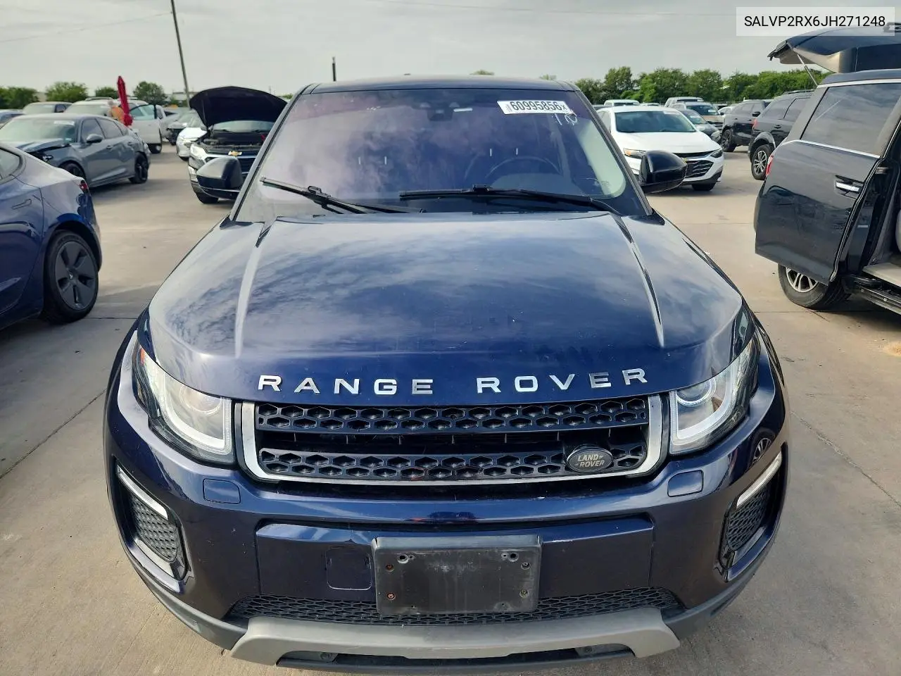 2018 Land Rover Range Rover Evoque Se VIN: SALVP2RX6JH271248 Lot: 60995856