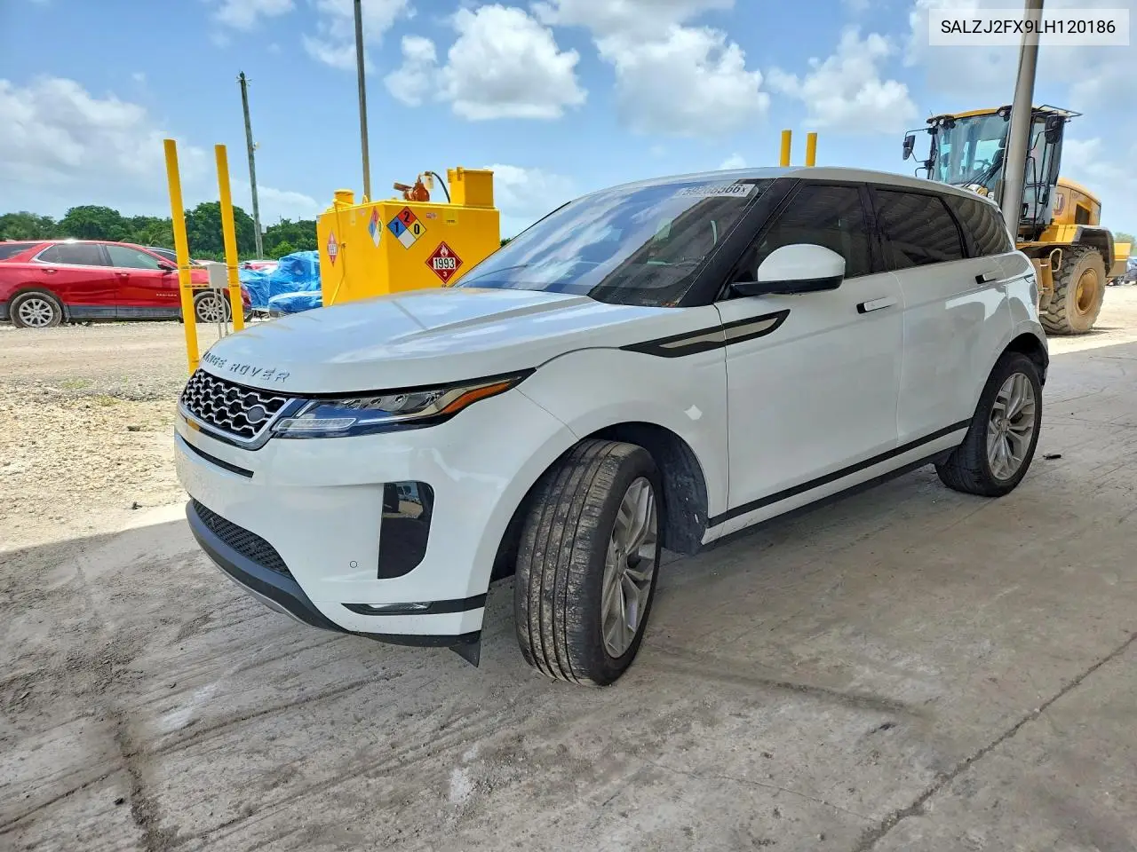 2020 Land Rover Range Rover Evoque S VIN: SALZJ2FX9LH120186 Lot: 59268566
