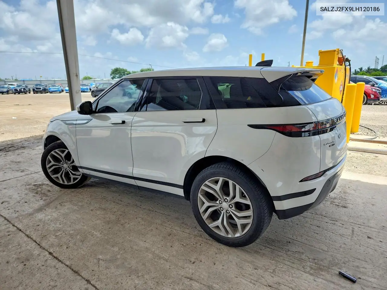 2020 Land Rover Range Rover Evoque S VIN: SALZJ2FX9LH120186 Lot: 59268566