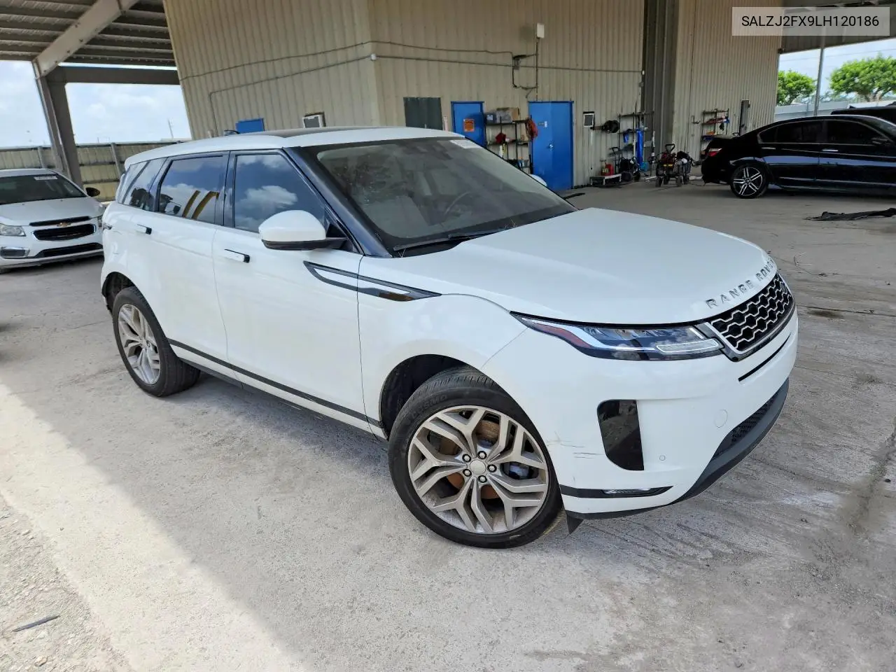 2020 Land Rover Range Rover Evoque S VIN: SALZJ2FX9LH120186 Lot: 59268566