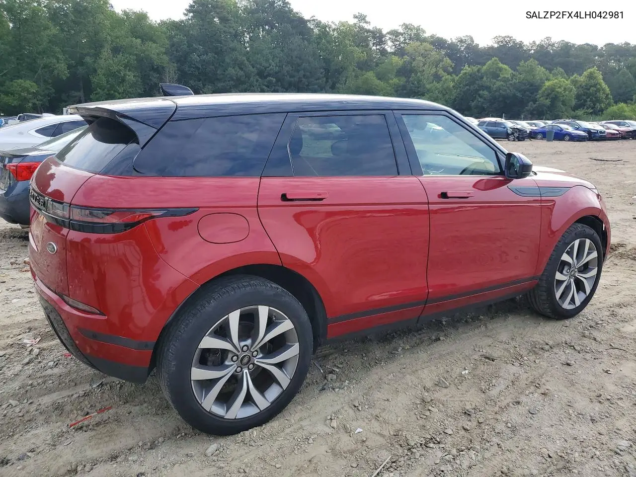 2020 Land Rover Range Rover Evoque Se VIN: SALZP2FX4LH042981 Lot: 60044006