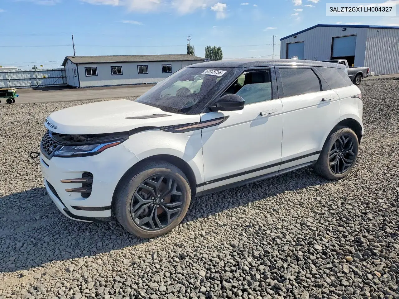 2020 Land Rover Range Rover Evoque S VIN: SALZT2GX1LH004327 Lot: 60245756