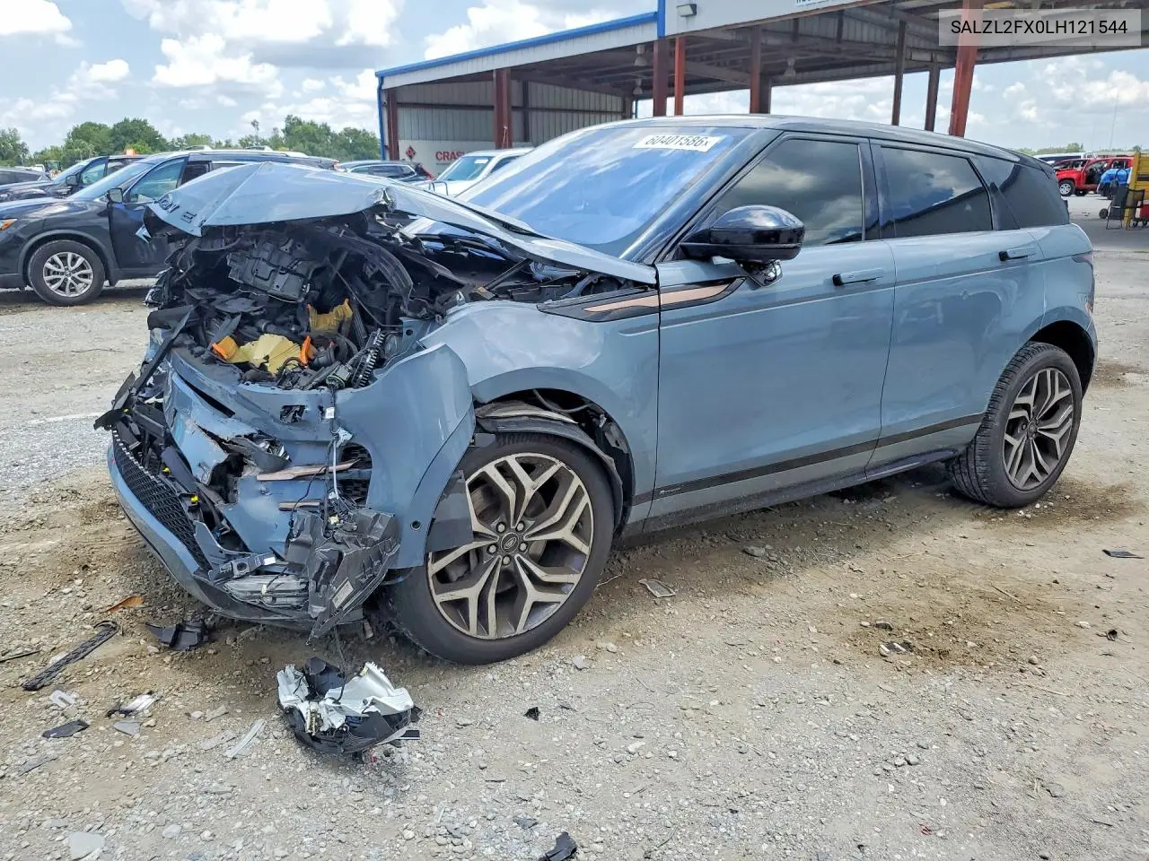 2020 Land Rover Range Rover Evoque First Edition VIN: SALZL2FX0LH121544 Lot: 60401586