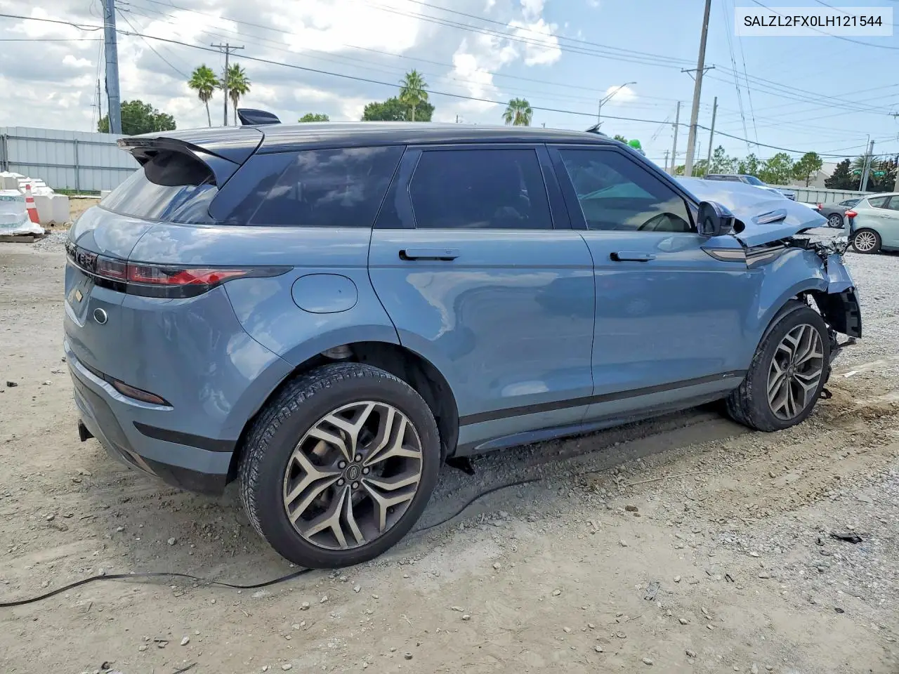 2020 Land Rover Range Rover Evoque First Edition VIN: SALZL2FX0LH121544 Lot: 60401586