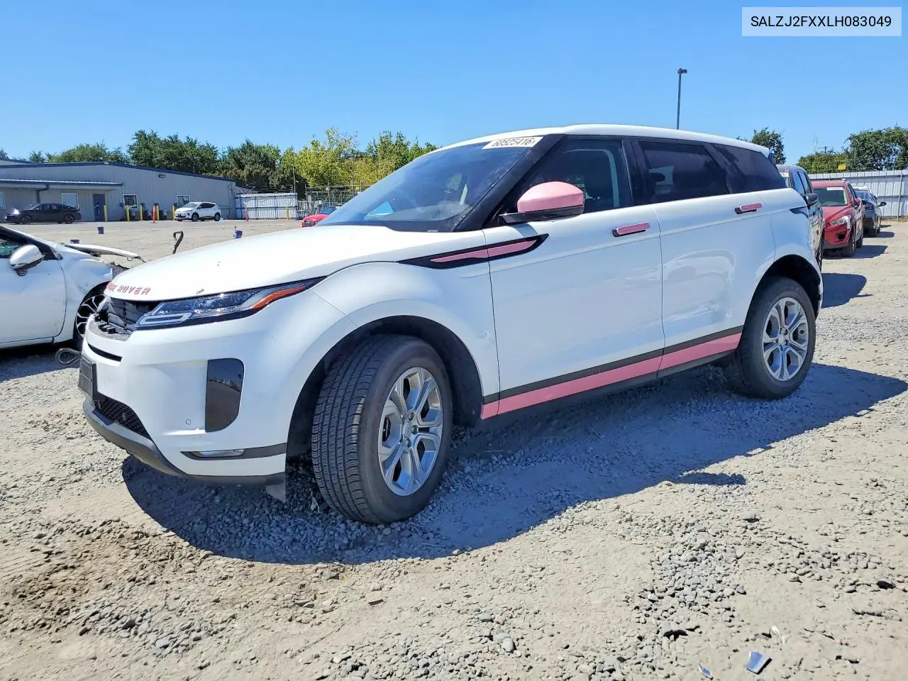 2020 Land Rover Range Rover Evoque S VIN: SALZJ2FXXLH083049 Lot: 60525416