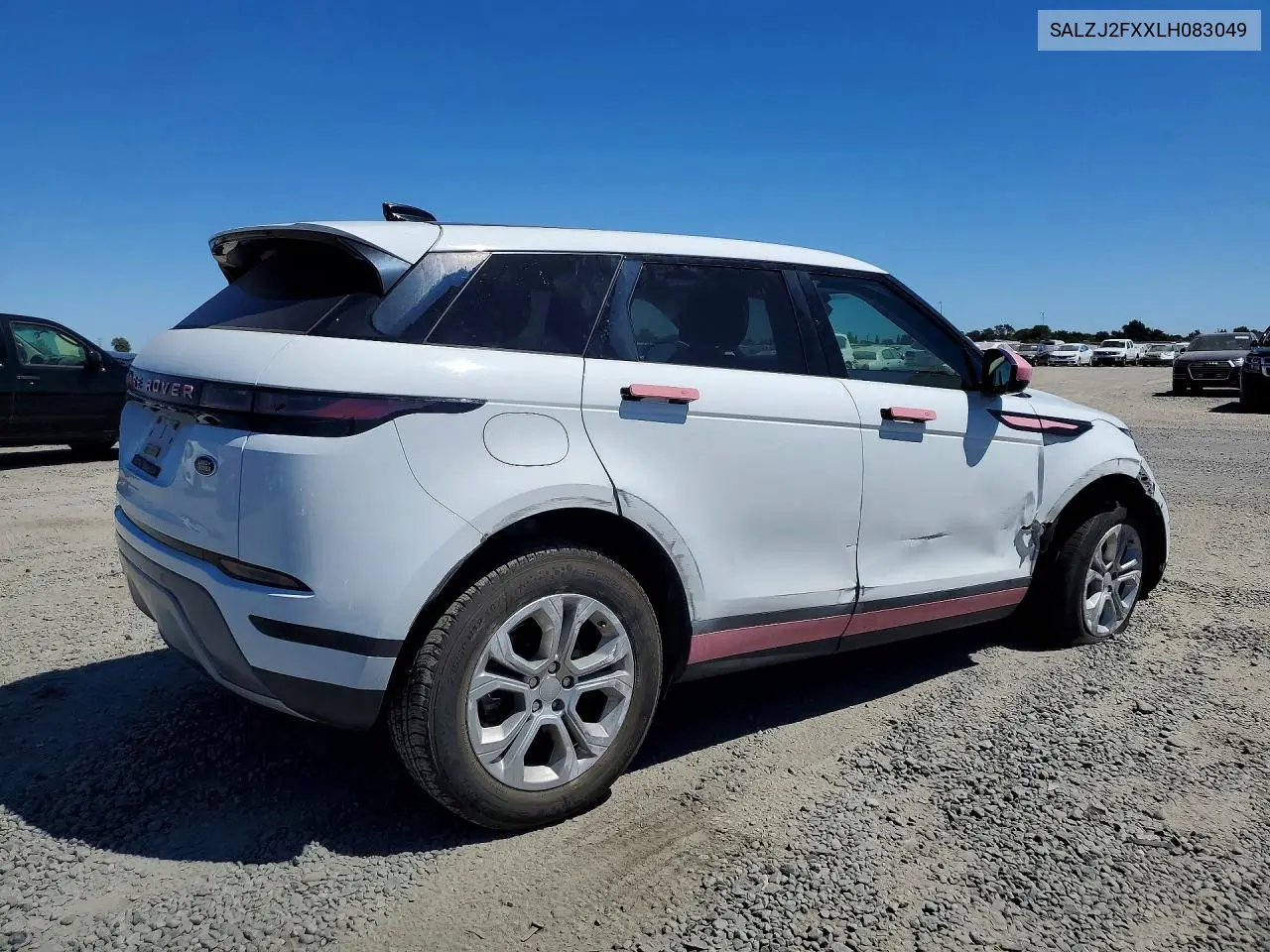 2020 Land Rover Range Rover Evoque S VIN: SALZJ2FXXLH083049 Lot: 60525416