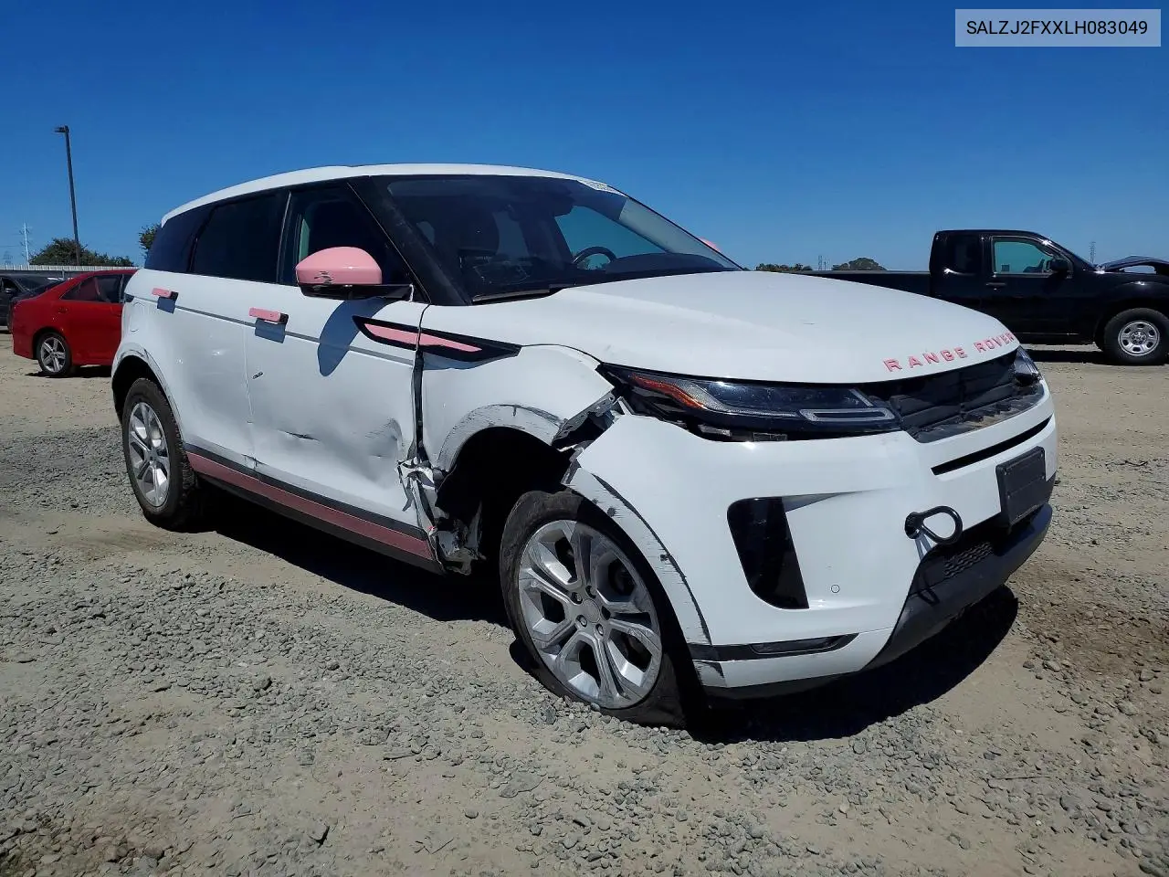 2020 Land Rover Range Rover Evoque S VIN: SALZJ2FXXLH083049 Lot: 60525416