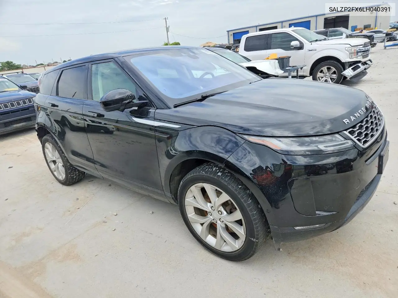 2020 Land Rover Range Rover Evoque Se VIN: SALZP2FX6LH040391 Lot: 61228516